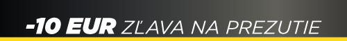 Zľava na prezutie – 10 €